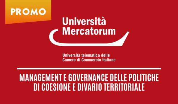 Master II livello Management e Governance politiche coesione divario territoriale